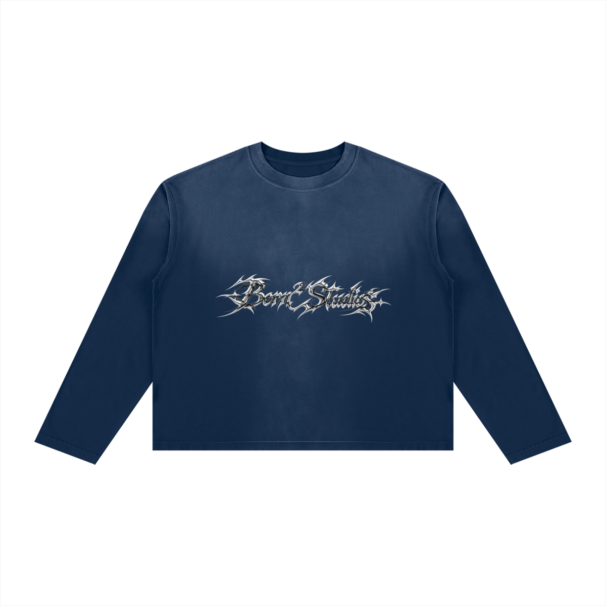 Unisex Sunfade Boxy Long Sleeve T-Shirt