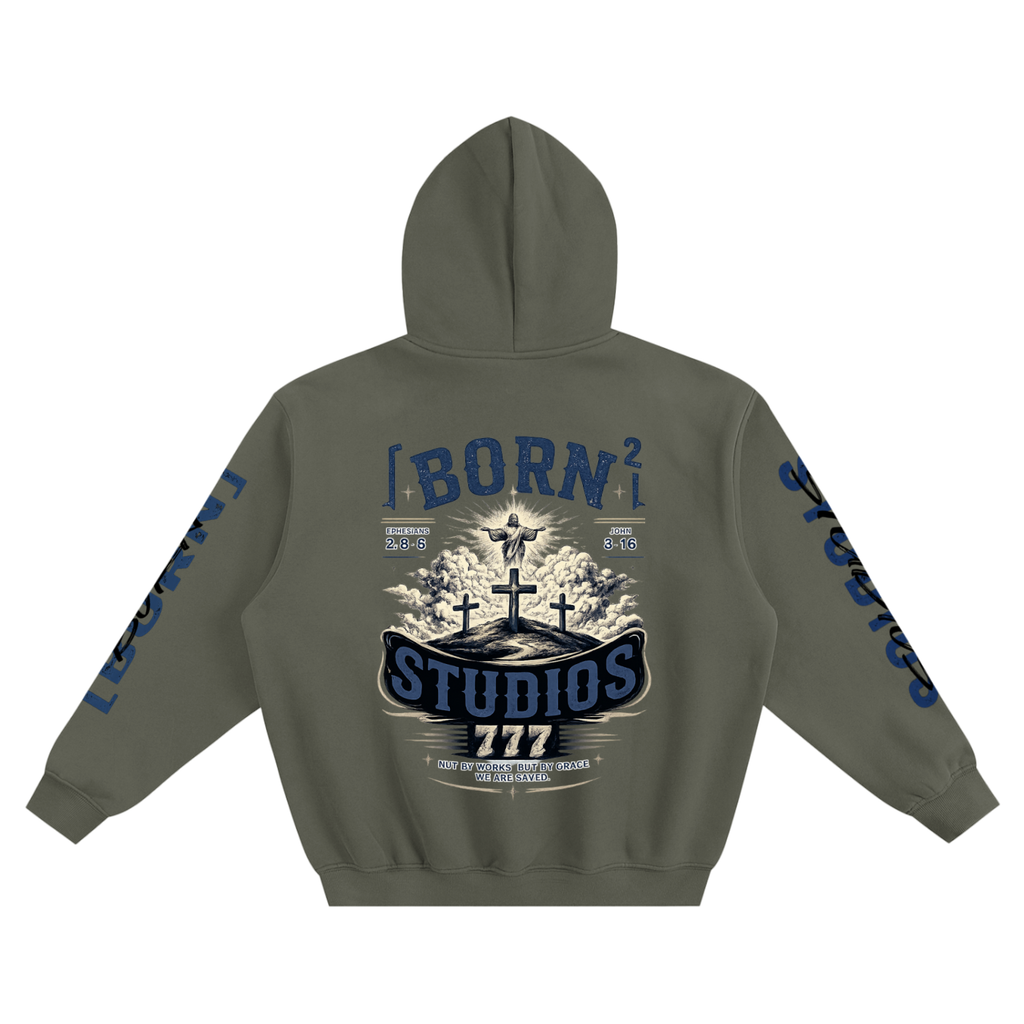 Fleeced Boxy Hoodie
