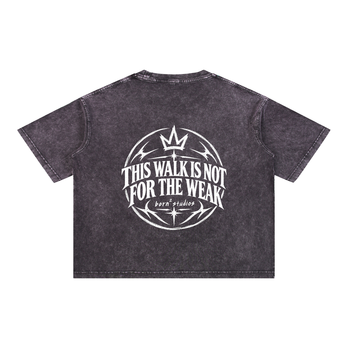 [Born]² Mineral Wash Boxy Cotton T-Shirt