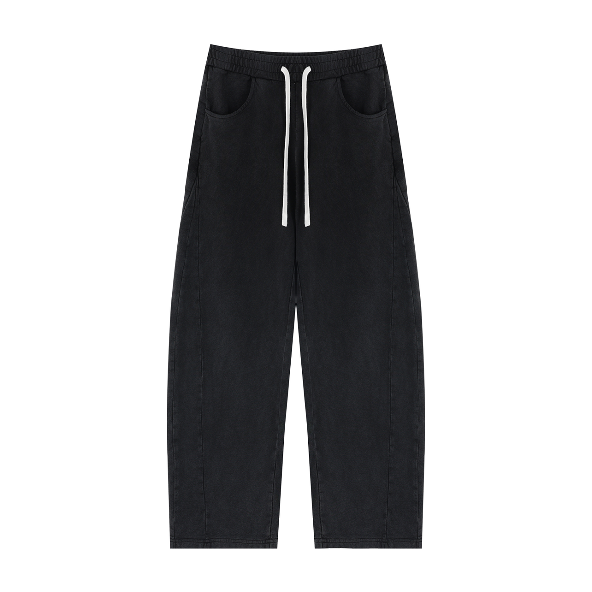 Unisex Mineral Wash Barrel Sweatpants