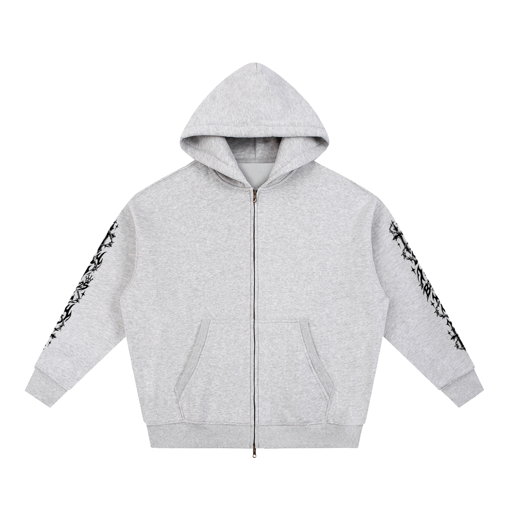 [Born]² Essential Oversized Fleece Boxy Hoodie