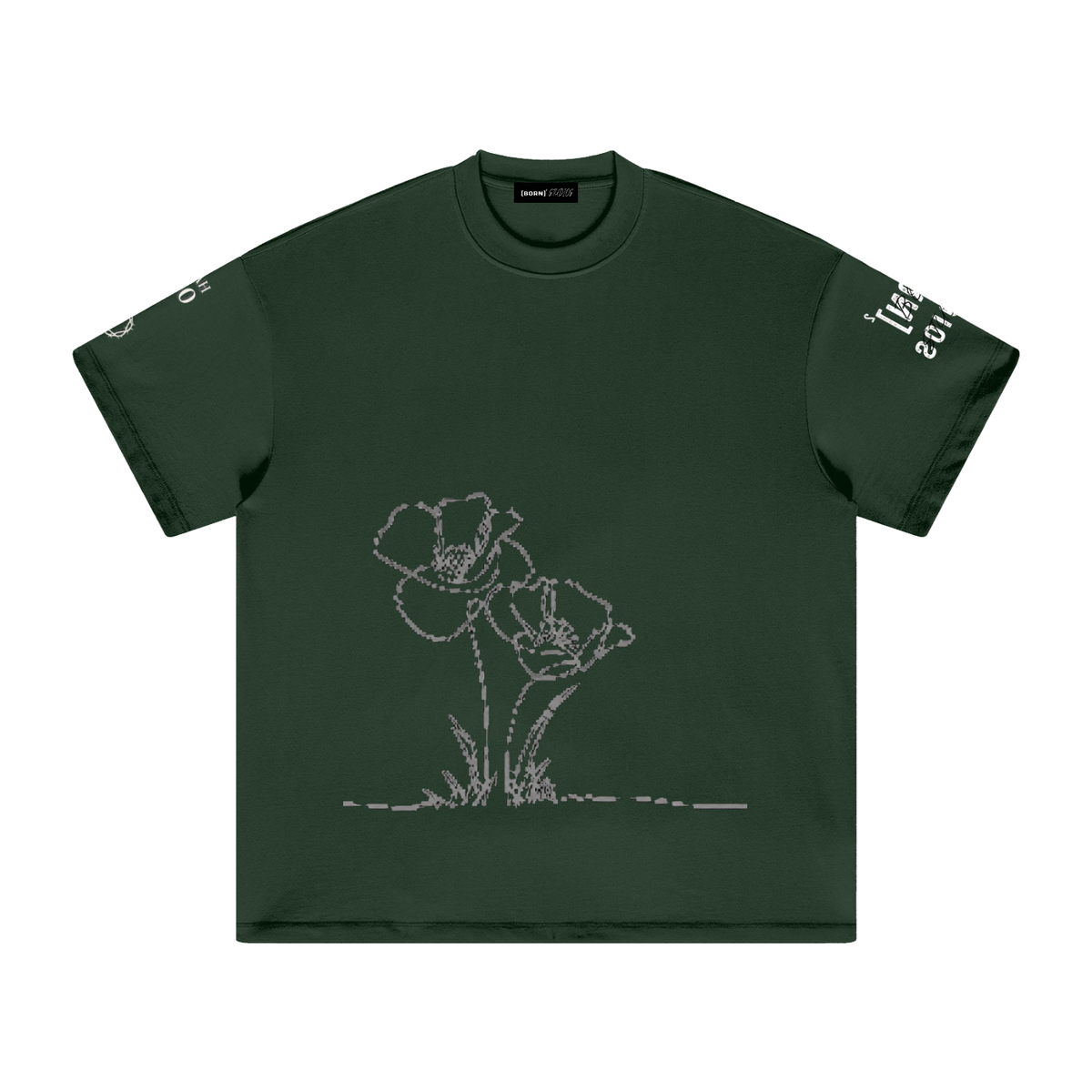 [Born]² Heavyweight Earth Tone T-Shirt