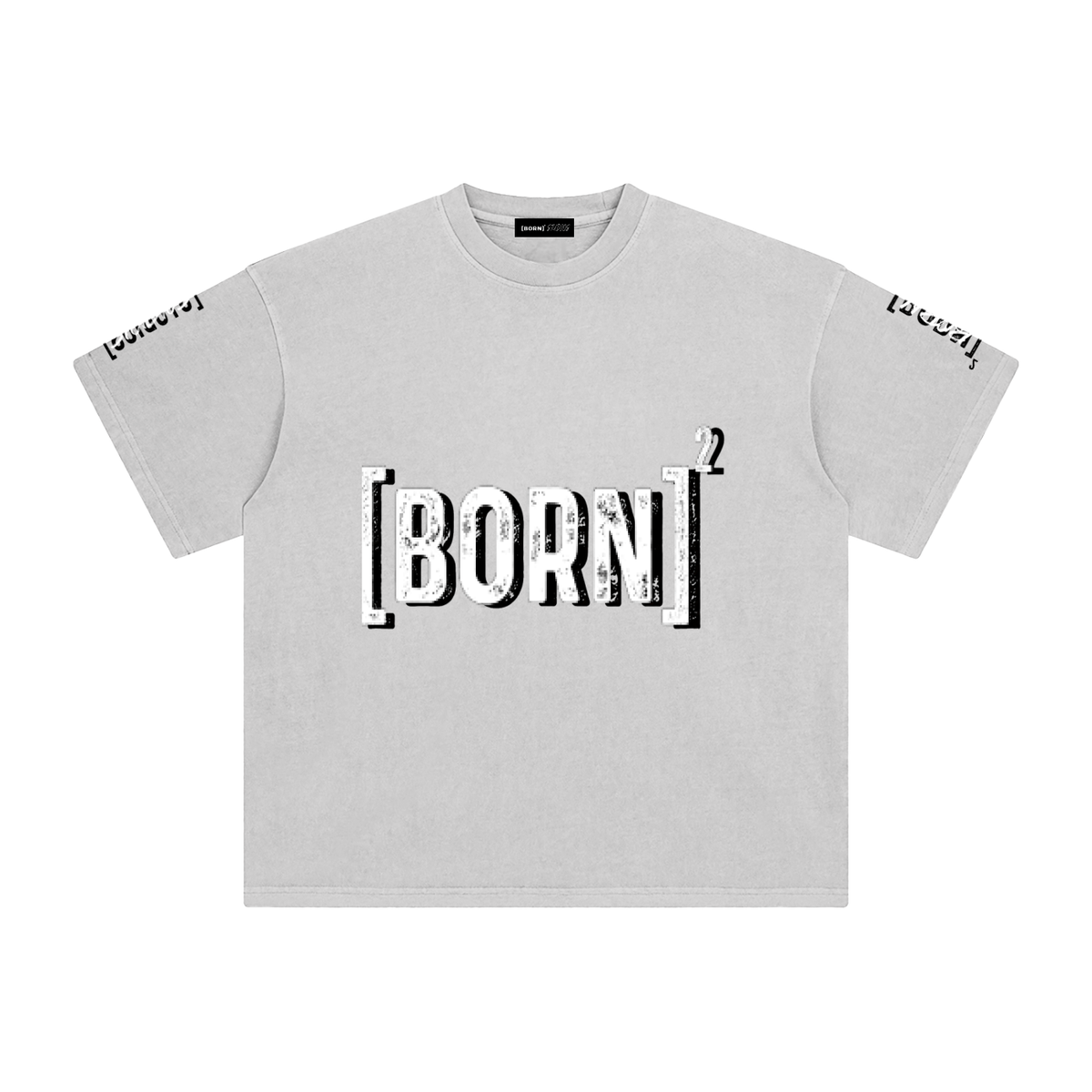 [Born]² "Praying Hands" Enzyme Washed T-Shirt