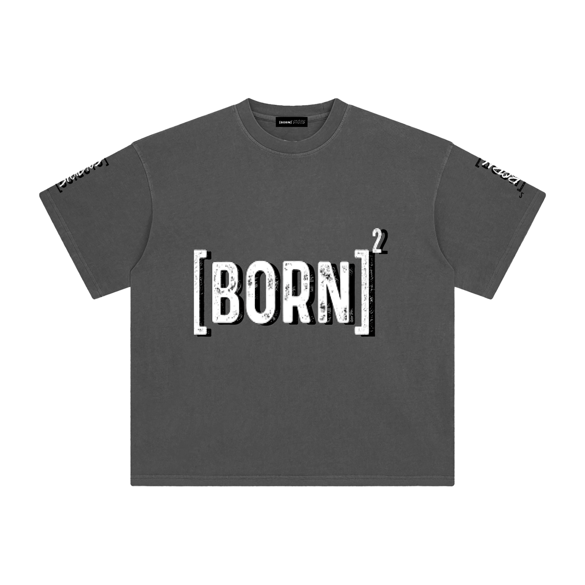 [Born]² "Praying Hands" Enzyme Washed T-Shirt