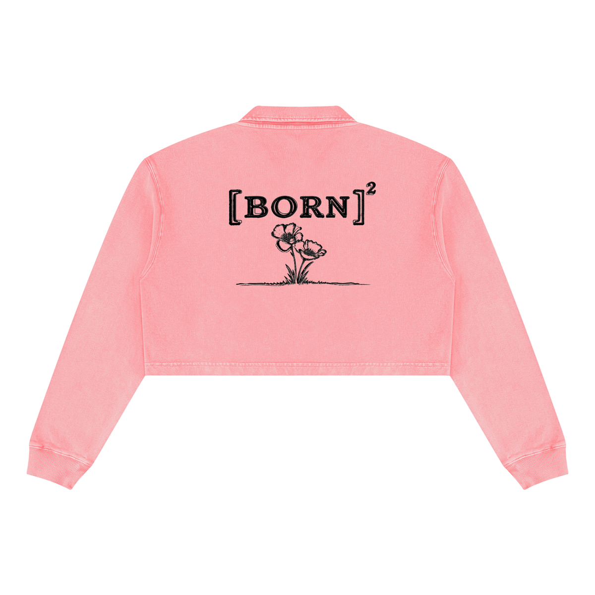 Women’s Vintage Wash Crop Sweatshirt