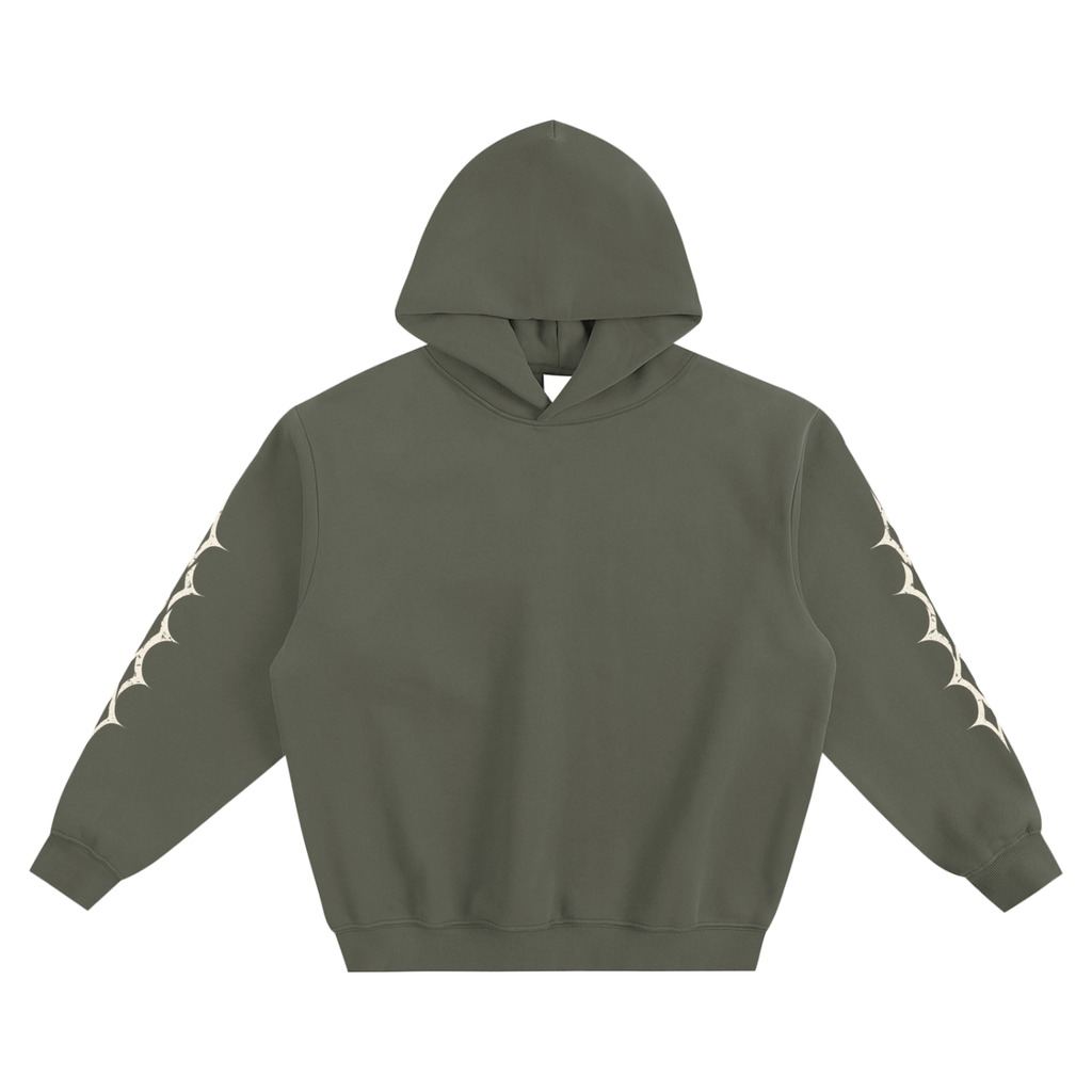 [Born]² Fleeced Boxy Hoodie