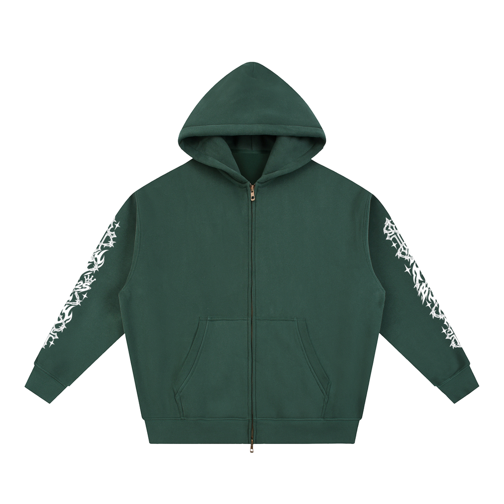 [Born]² Essential Oversized Fleece Boxy Hoodie
