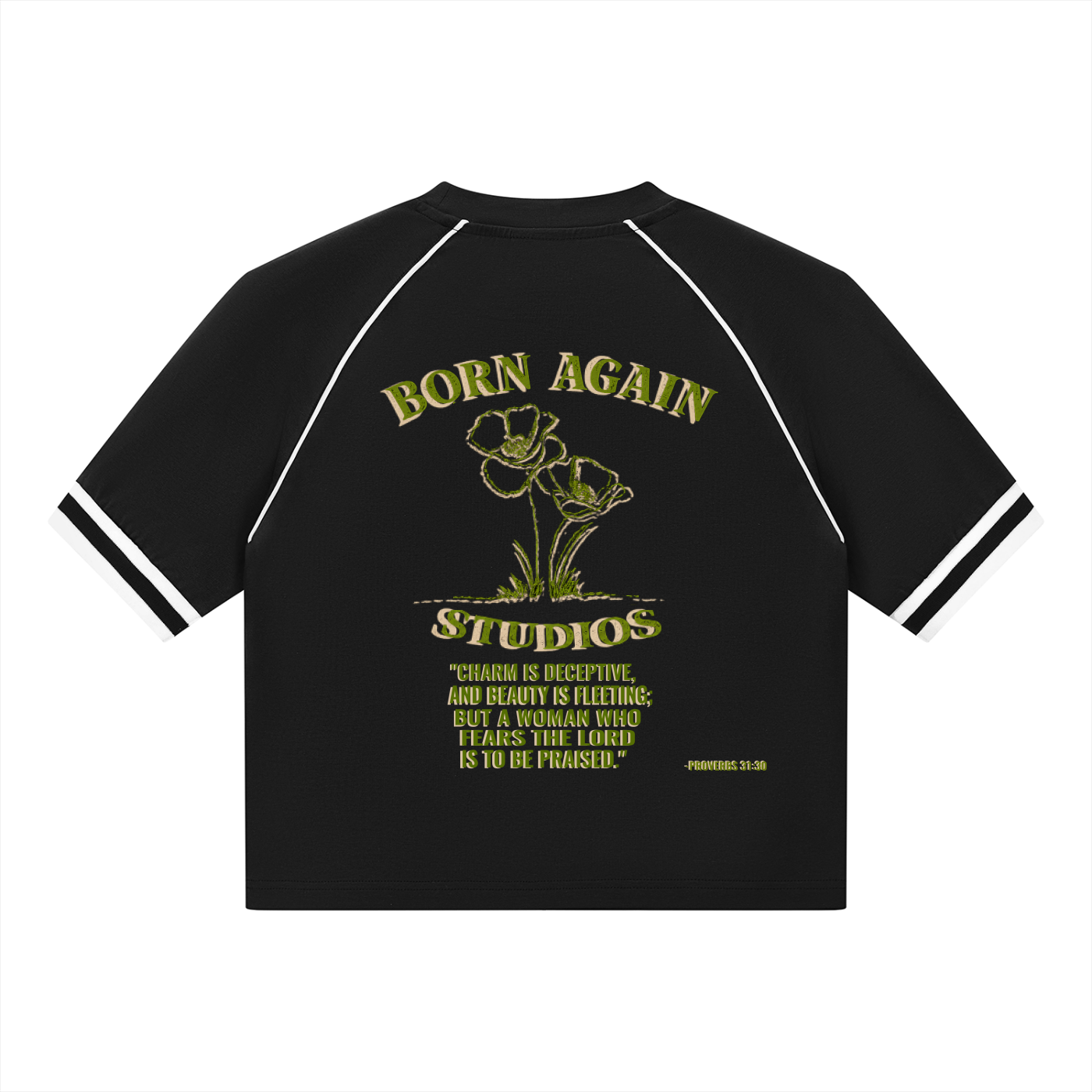 Women’s Raglan Ribbed T-Shirt