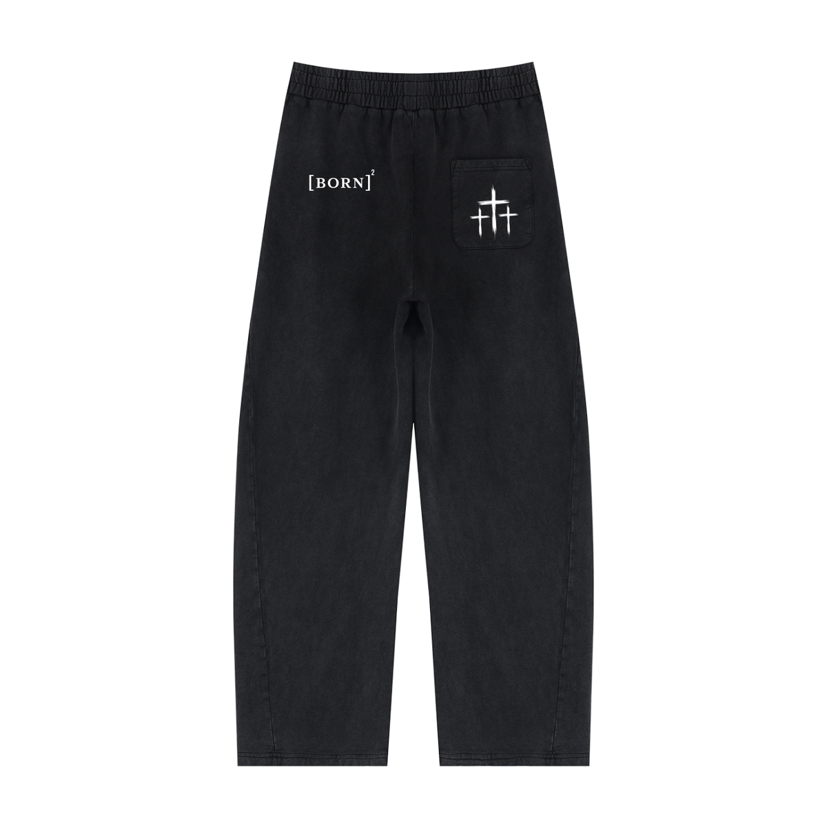 [Born]² Mineral Wash Barrel Sweatpants