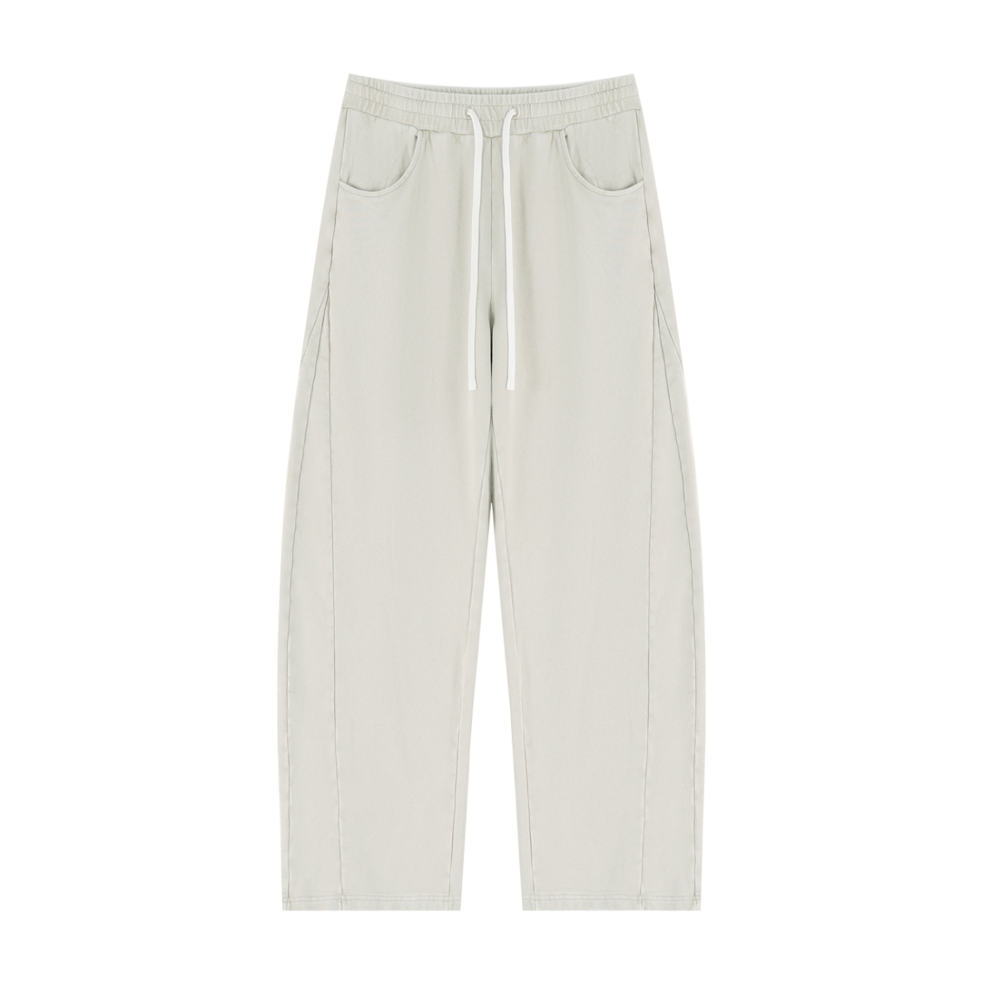 Unisex Mineral Wash Barrel Sweatpants