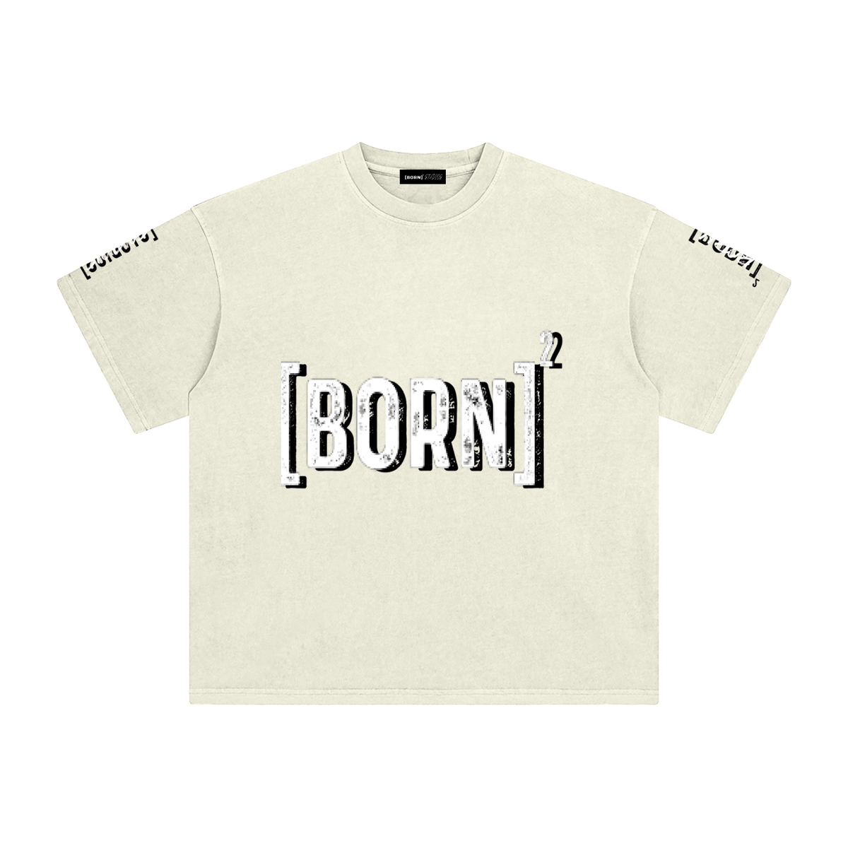 [Born]² "Praying Hands" Enzyme Washed T-Shirt