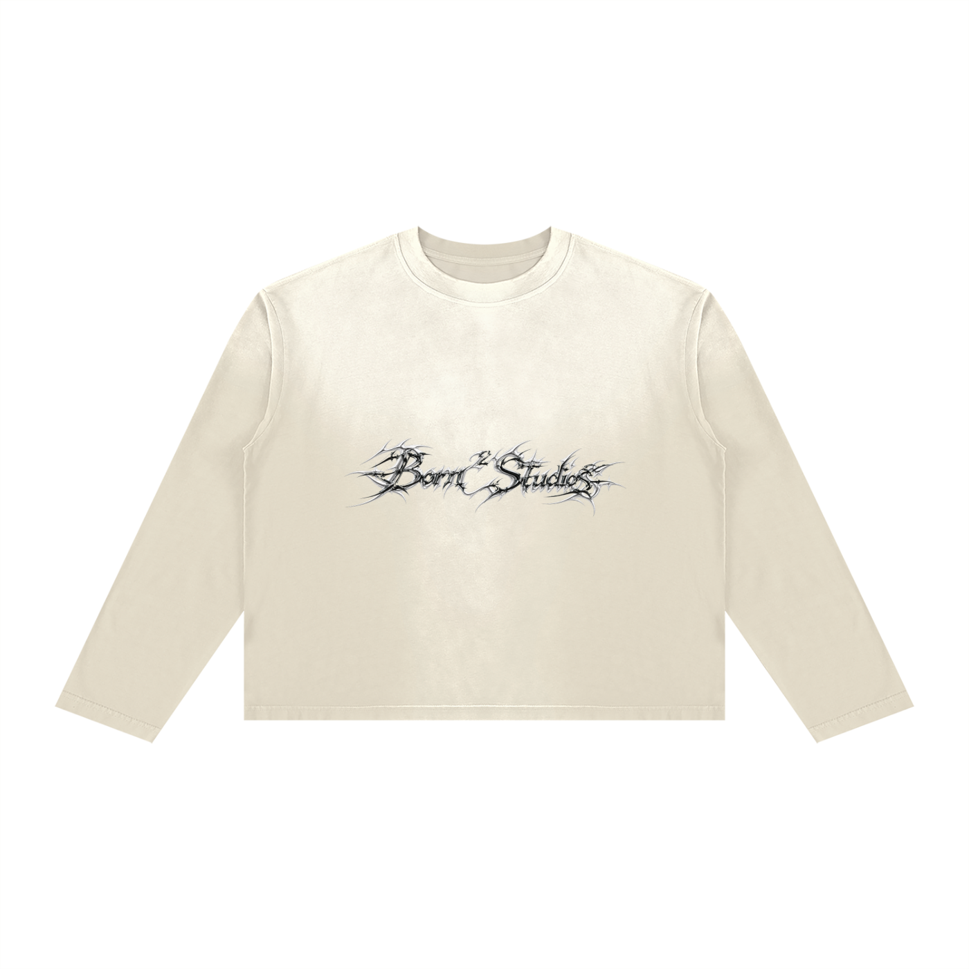 Unisex Sunfade Boxy Long Sleeve T-Shirt