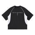 [Born]² Contrast Piping Panel Raglan T-Shirt