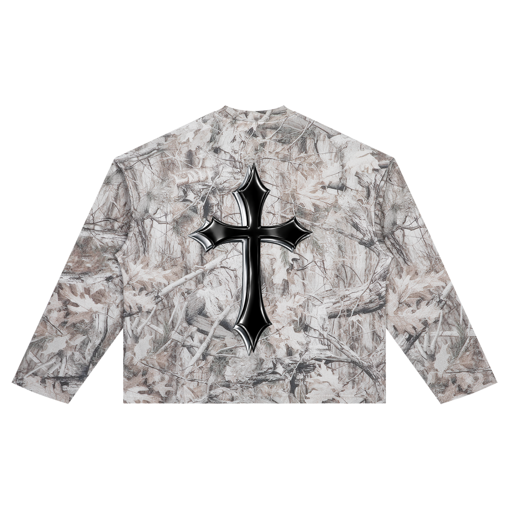Unisex Tree Camo Waffle T-Shirt