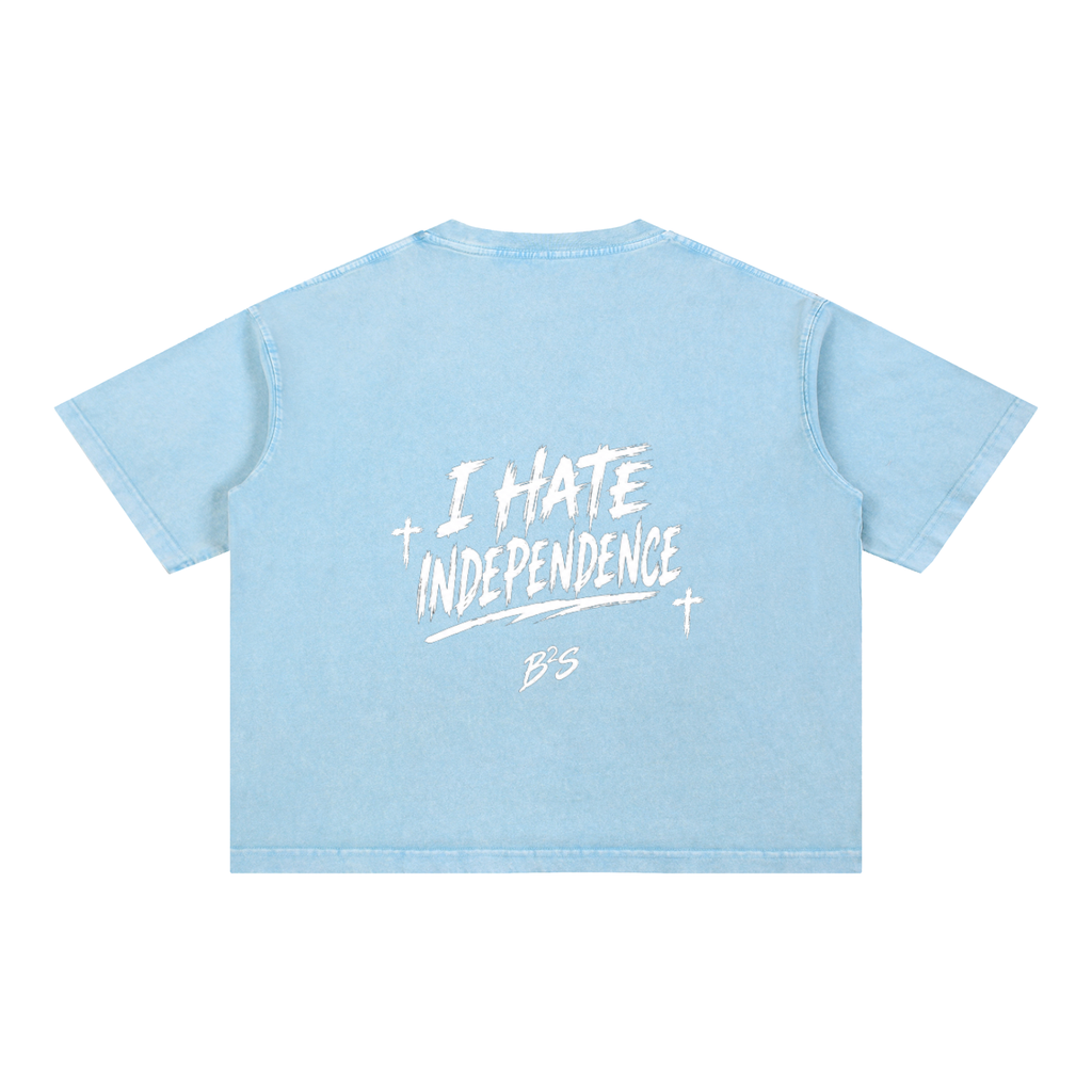 [Born]² Mineral Wash Boxy Cotton T-Shirt