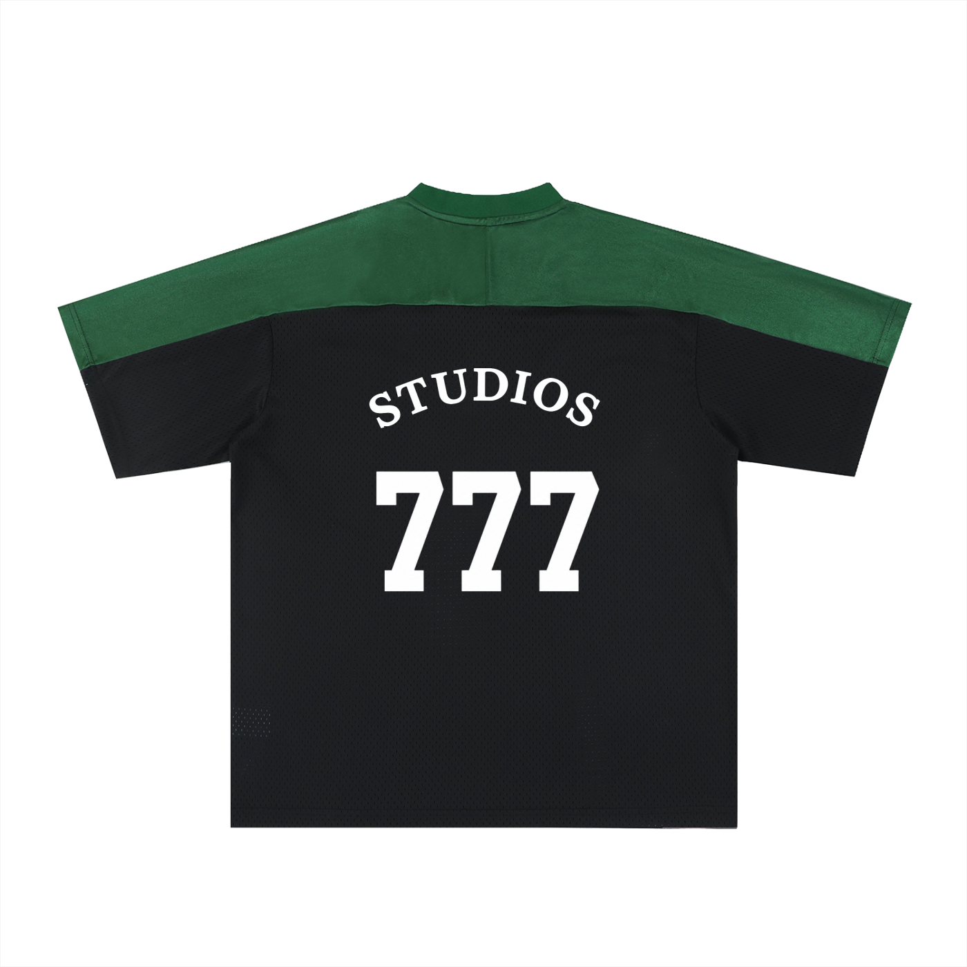 Oversized Mesh V-Neck Soccer Jersey