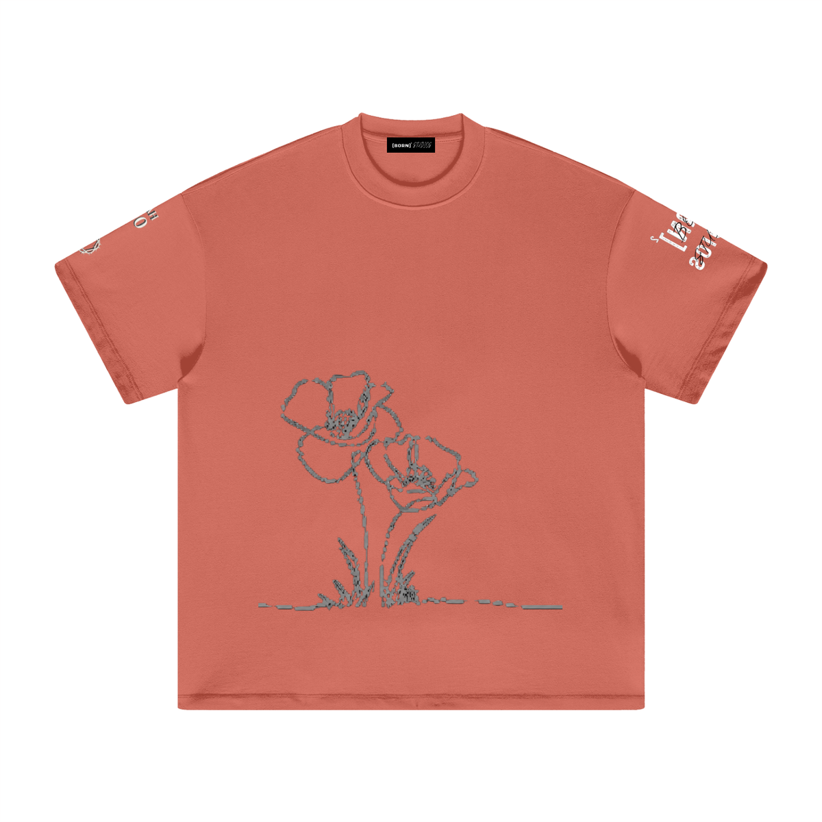 [Born]² Heavyweight Earth Tone T-Shirt