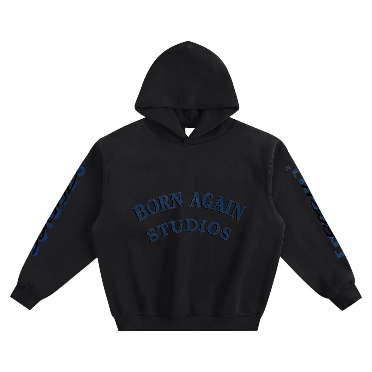 [Born]² Fleeced Boxy Hoodie