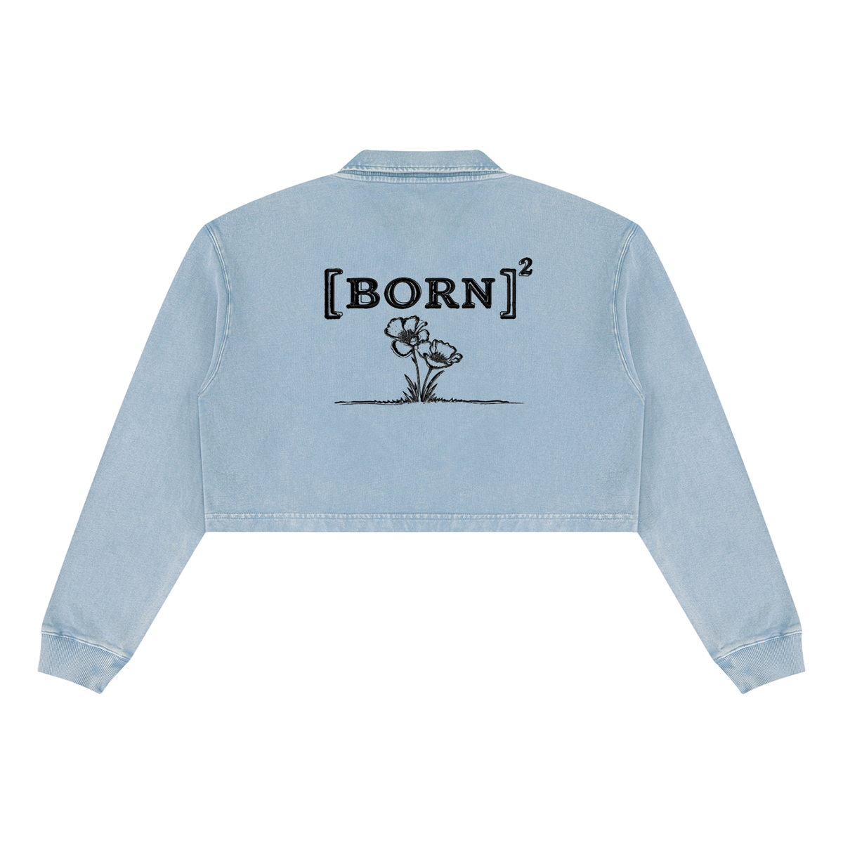 Women’s Vintage Wash Crop Sweatshirt