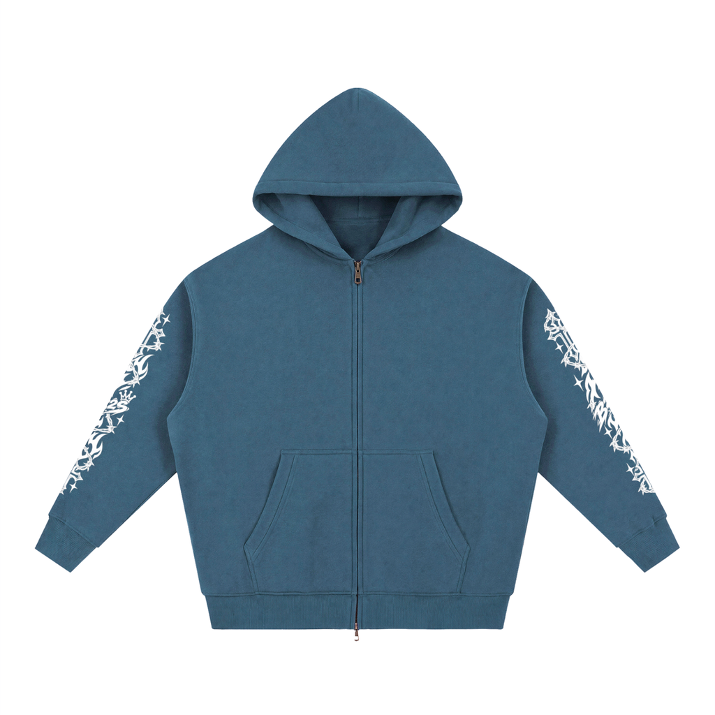 [Born]² Essential Oversized Fleece Boxy Hoodie
