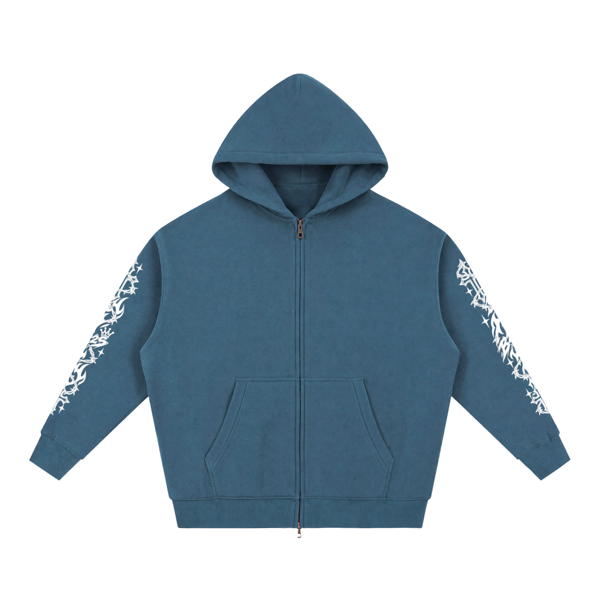 [Born]² Essential Oversized Fleece Boxy Hoodie