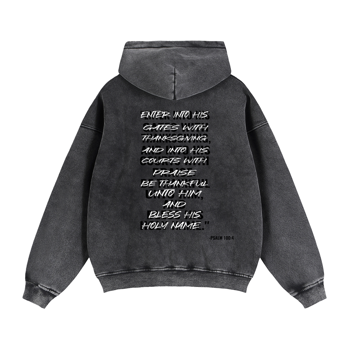 Zip-Through Boxy Fleece Hoodie