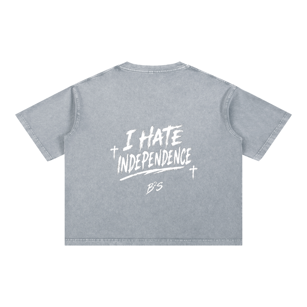 [Born]² Mineral Wash Boxy Cotton T-Shirt