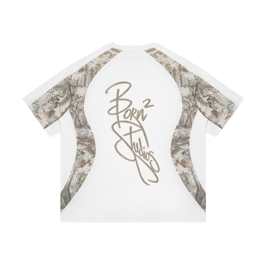 [Born]² Camo Raglan Matching Set T-Shirt