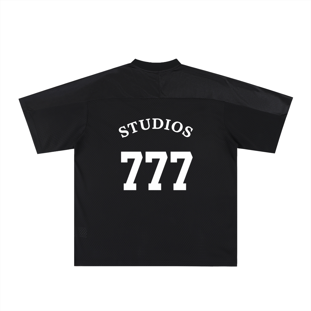 Oversized Mesh V-Neck Soccer Jersey