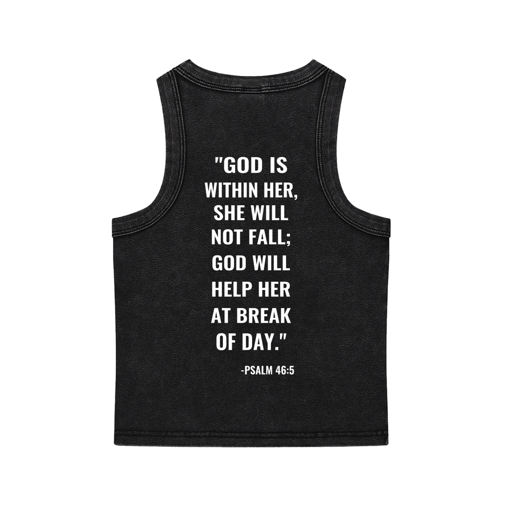 Snow Washed Tank Top
