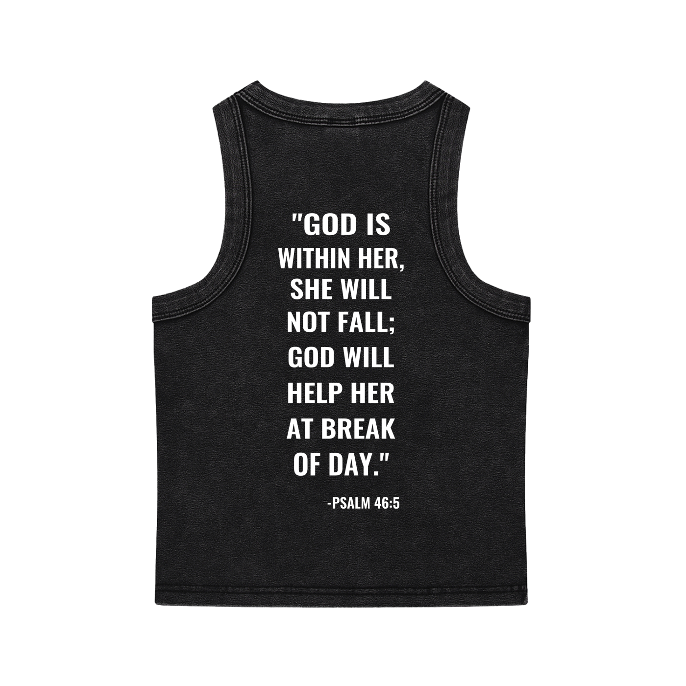 Snow Washed Tank Top