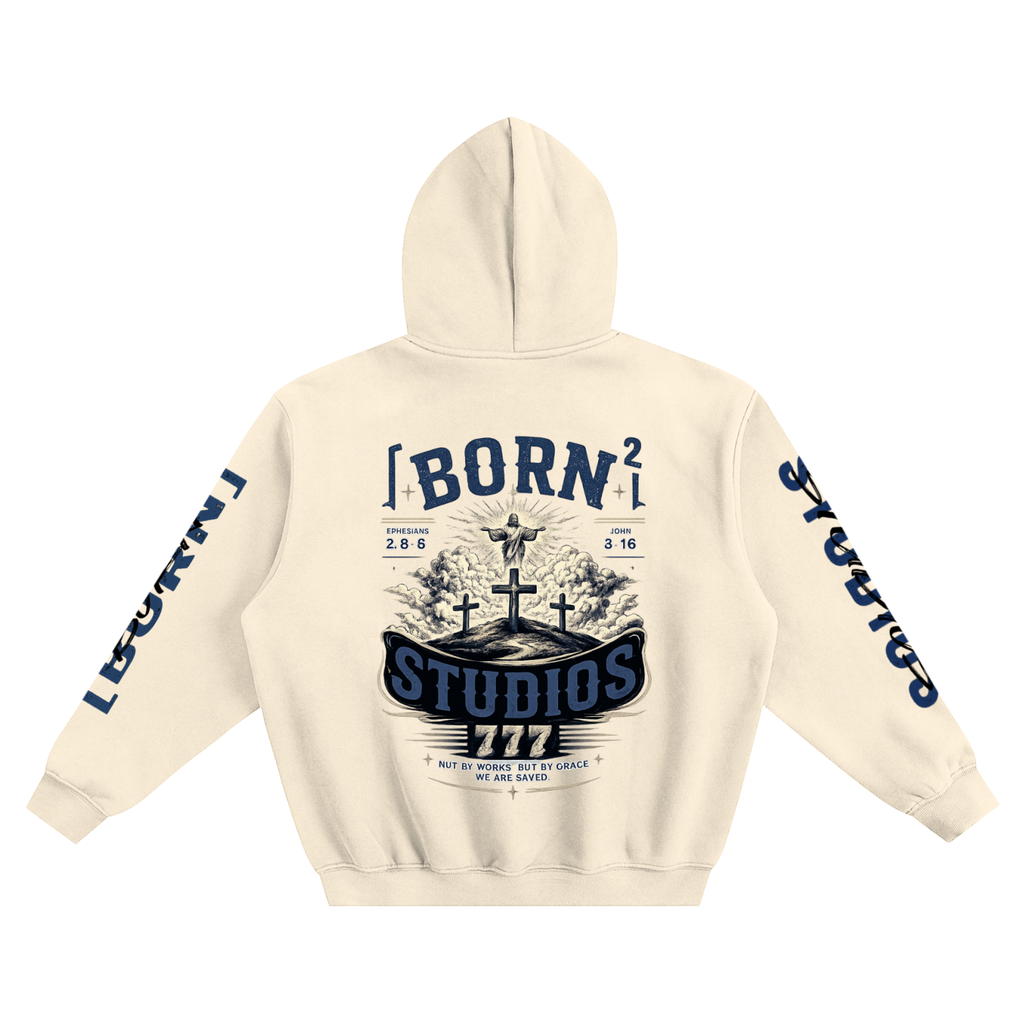 Fleeced Boxy Hoodie