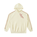 [Born]² Apricot Contrast Piping Raglan Hoodie