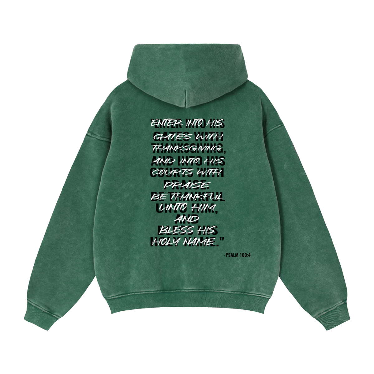 Zip-Through Boxy Fleece Hoodie