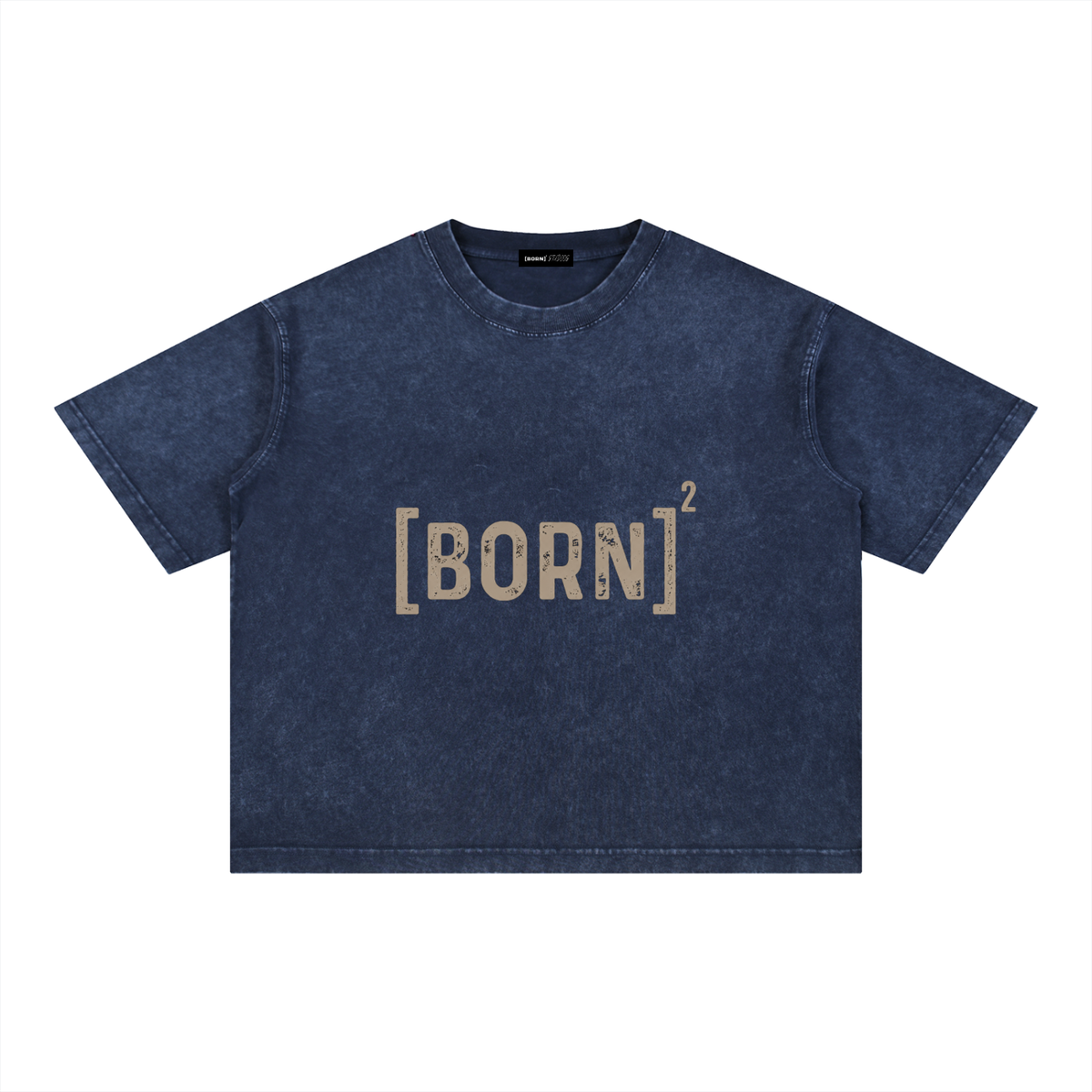 [Born]² Mineral Wash Boxy Cotton T-Shirt