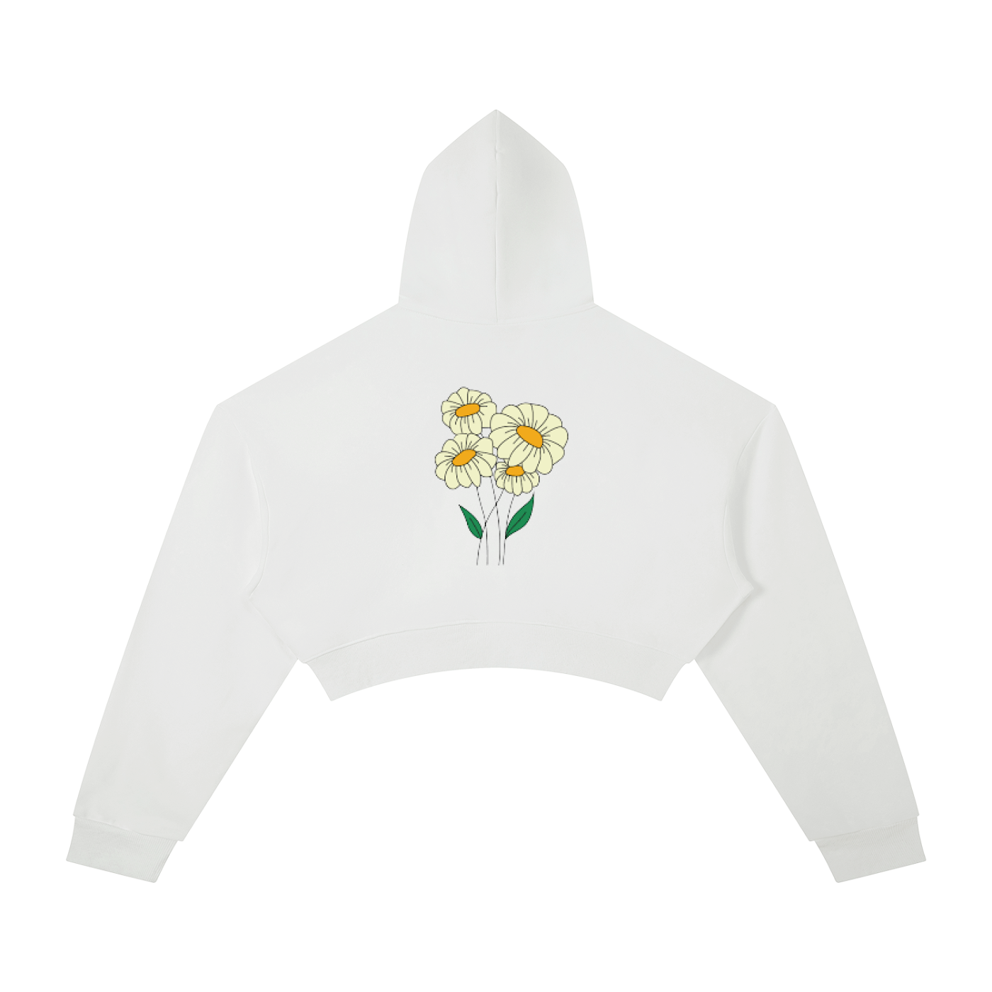 Essential Cropped Hoodie