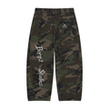 Men’s Camo Barrel Leg Cargo Pants