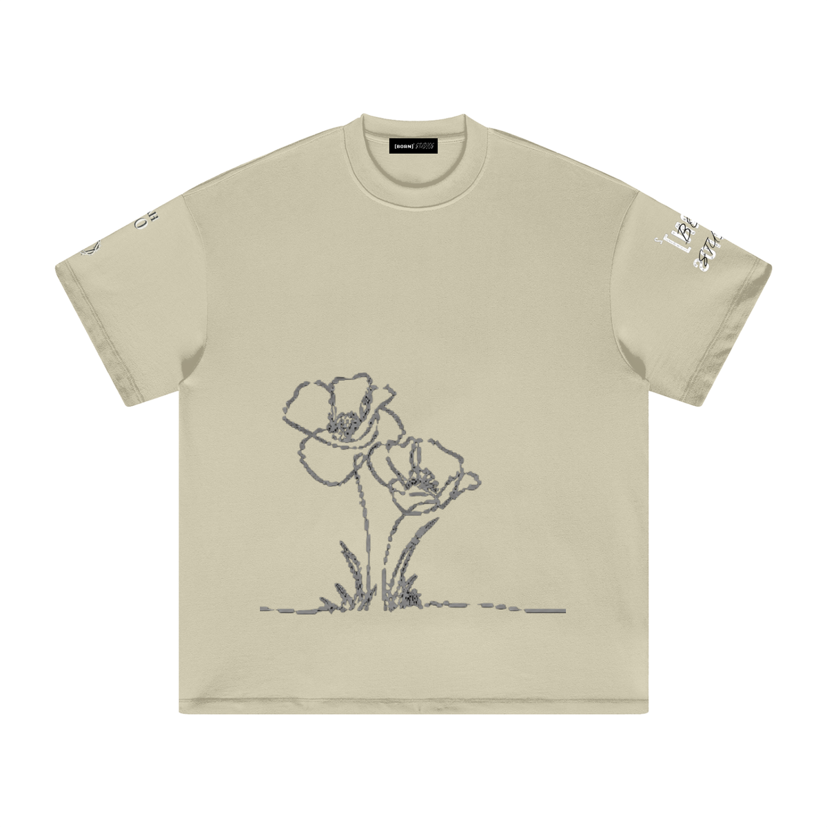 [Born]² Heavyweight Earth Tone T-Shirt